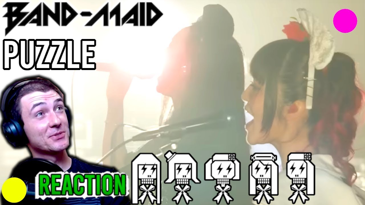 Checking out BAND-MAID / Puzzle (Official Live Video) & Live Acoustic Version || Reaction/Analysis