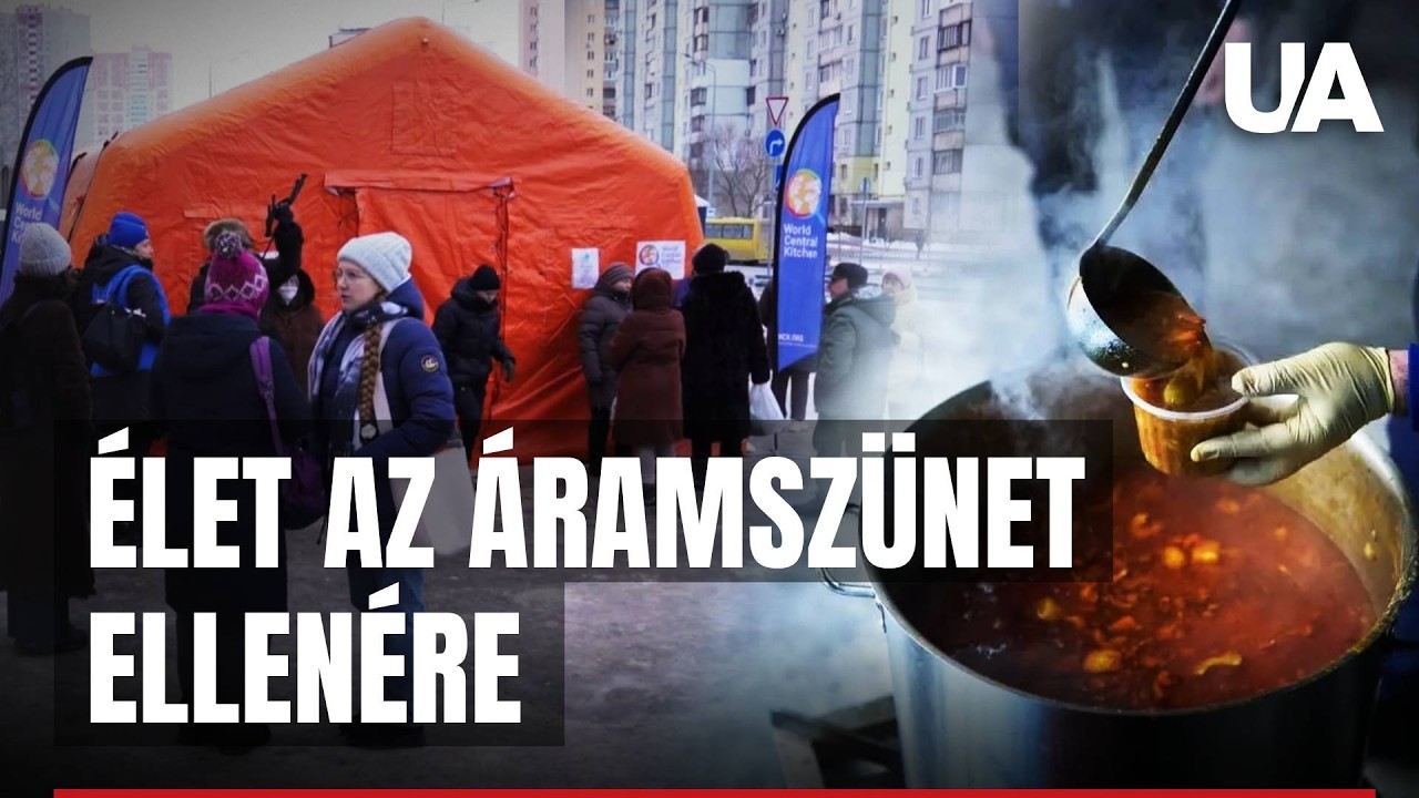 Törhetetlenek a fagyban! Kijev áram és fűtés nélkül: önkéntesek segítik az embereket