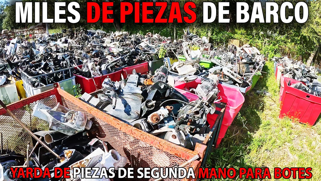 ⚓Tienes que ver este video ⚓Yarda mas grande de segunda mano para botes de Florida⚓