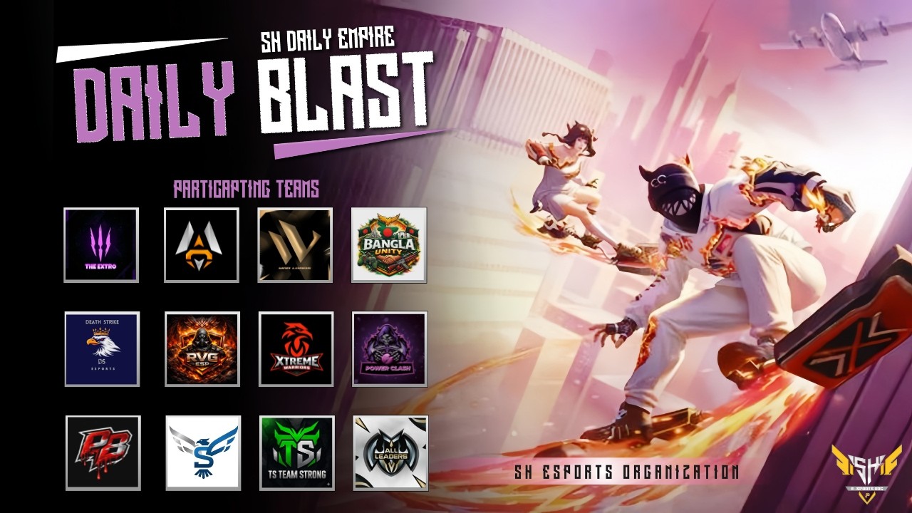 [🔴LIVE] SH DAILY EMPIRE 🔥| DAILY BLAST MATCH | SH E-SPORTS ORG