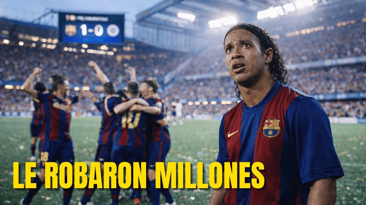 El contrato secreto que casi destruye la carrera de Ronaldinho y como se vengo
