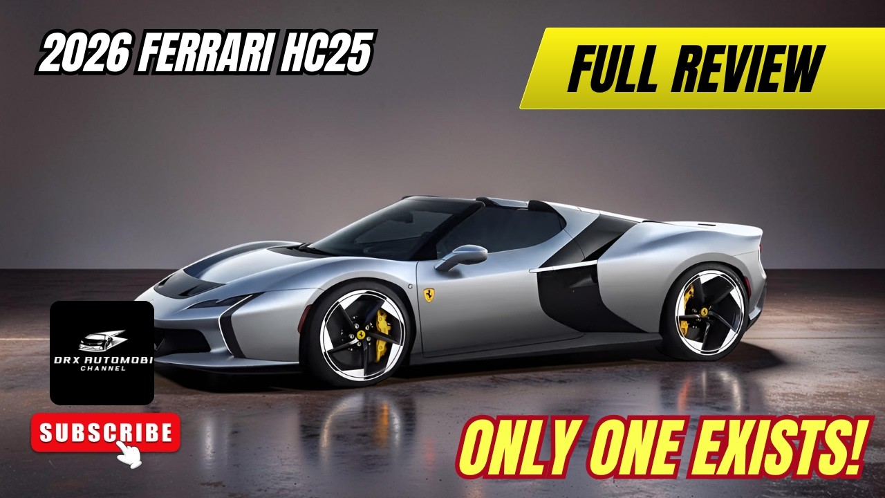 ONLY ONE IN THE WORLD! The 2026 Ferrari HC25 One-Off Just Revealed!