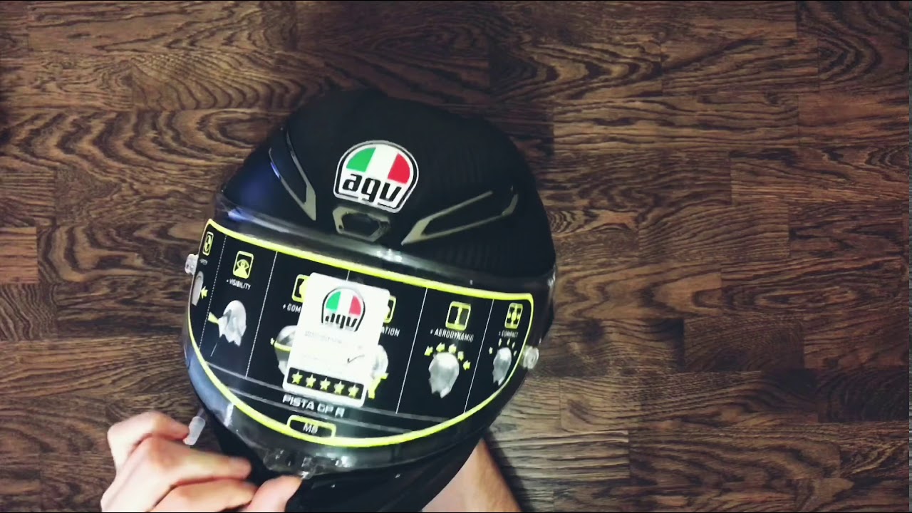 Обзор мотошлема AGV PISTA GP R CARBON