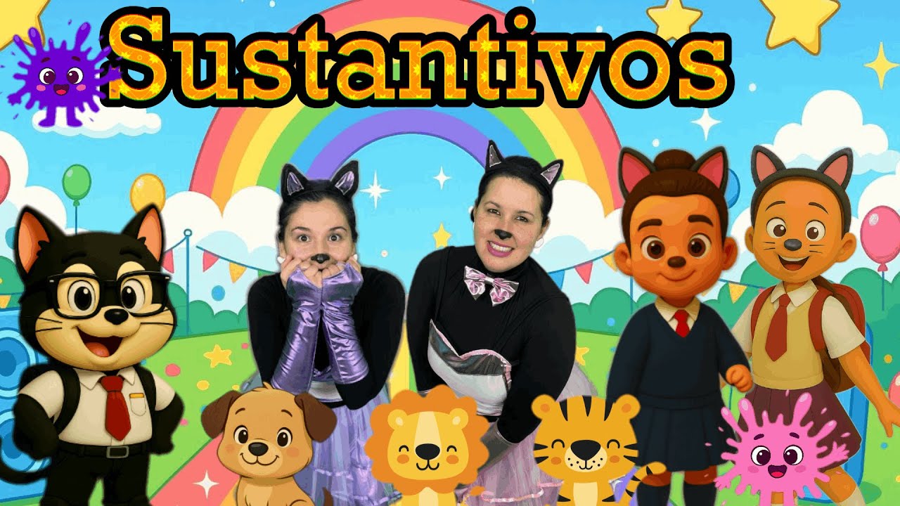 Minina y Lanina - SUSTANTIVOS - Canciones infantiles (Vídeo oficial)
