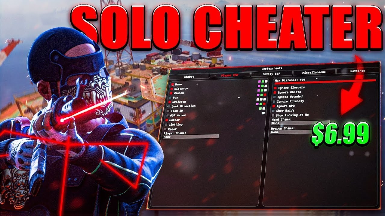 How I CONTROL Oil Rig With The BEST Rust Cheat (Insane Gameplay)