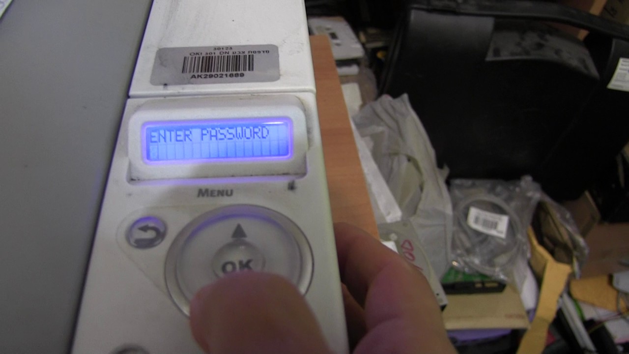Bypass OKI Printer C301 Low Toner Warning!