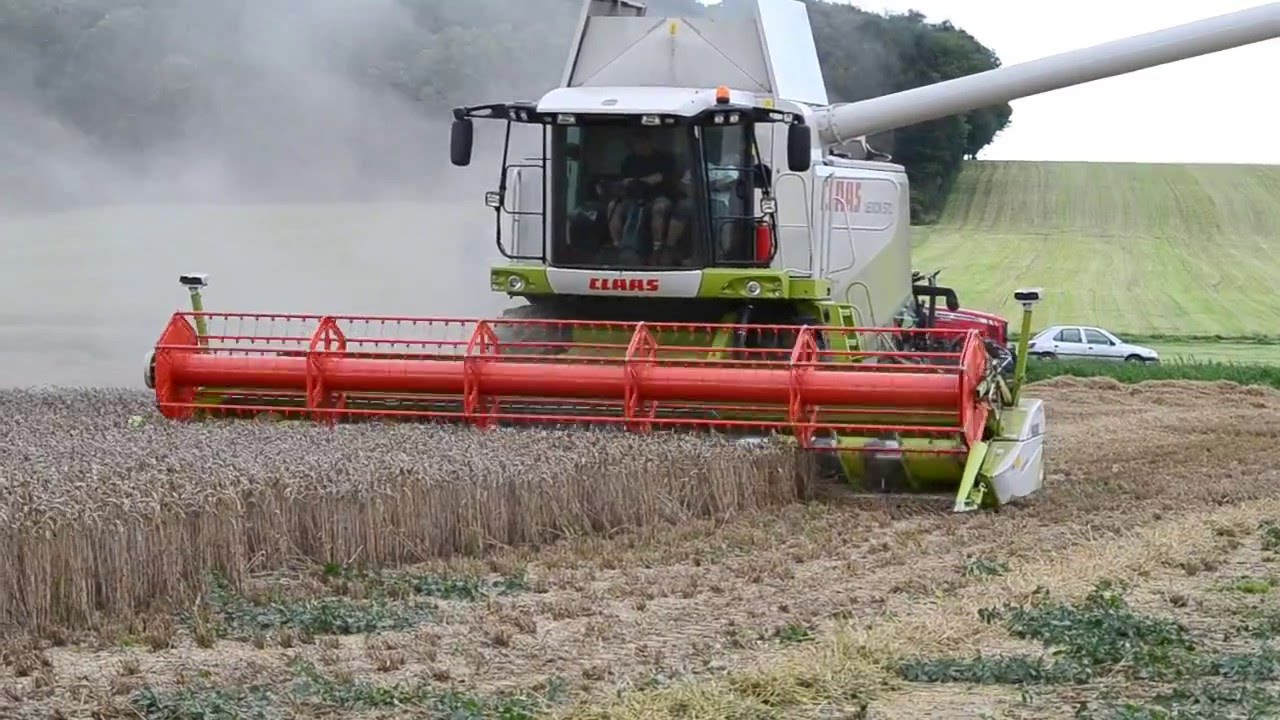 Claas Lexion 570 APS Hybrid Systeme [Hd] {Moisson 2011}