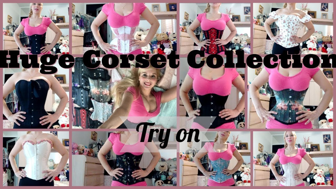 Huge Corset Collection⏳ and Try on