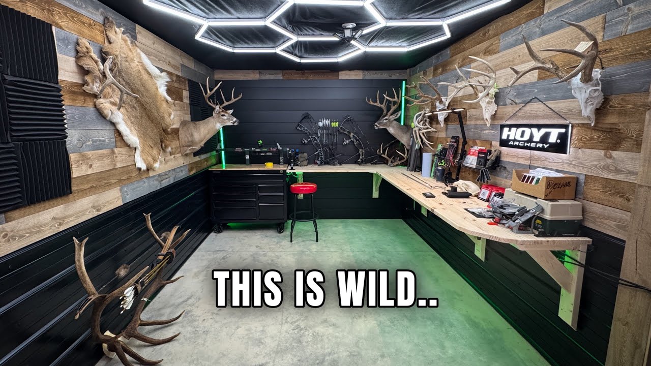 I Built a Custom DIY ARCHERY SHOP!! (Complete Tour)