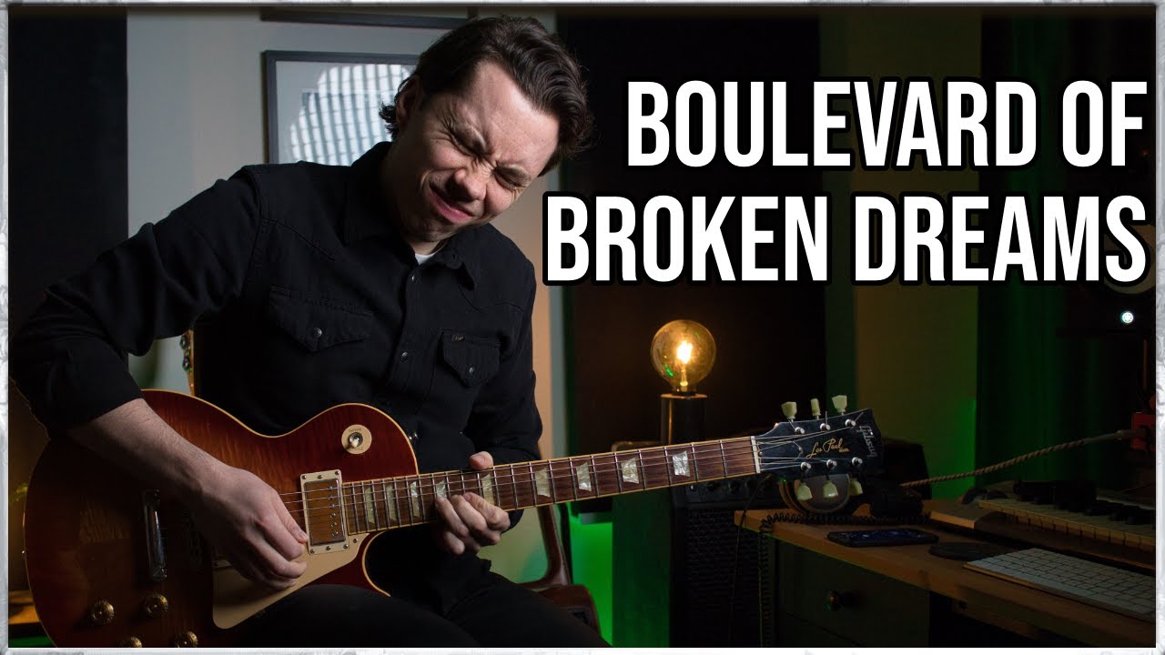 BOULEVARD OF BROKEN DREAMS - Green Day | Sebastian Lindqvist Guitar Cover