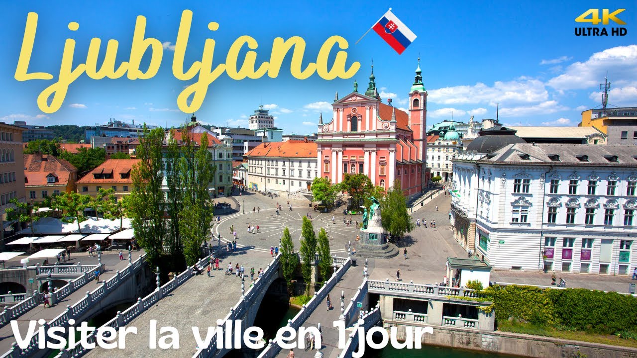 Visiter Ljubljana en 1 jour | Les incontournables de la capitale slovène 🇸🇮 🏰 ✨ Slovénie (4K)