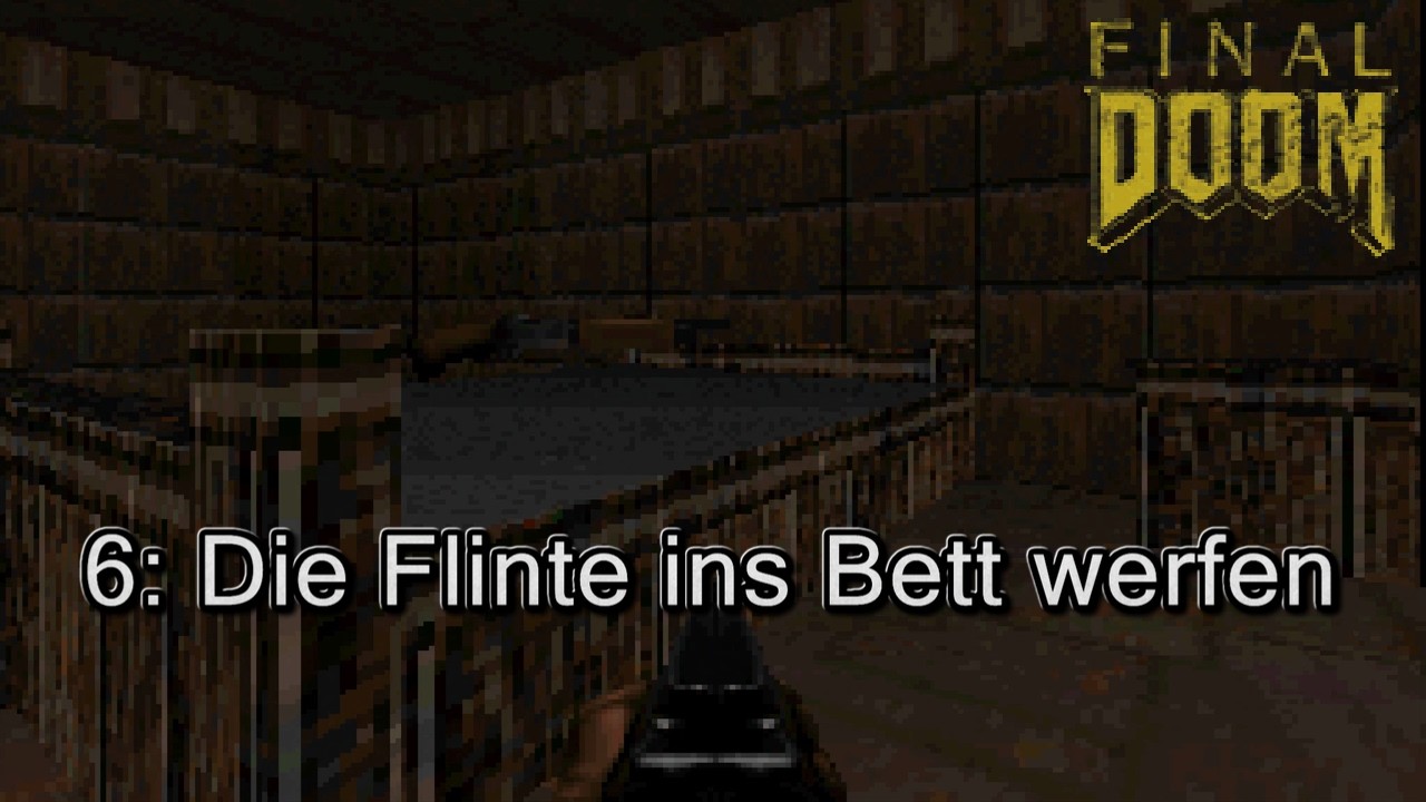 Final Doom: TNT #6 - Die Flinte ins Bett werfen | Deutsch | Sony PlayStation | Jan