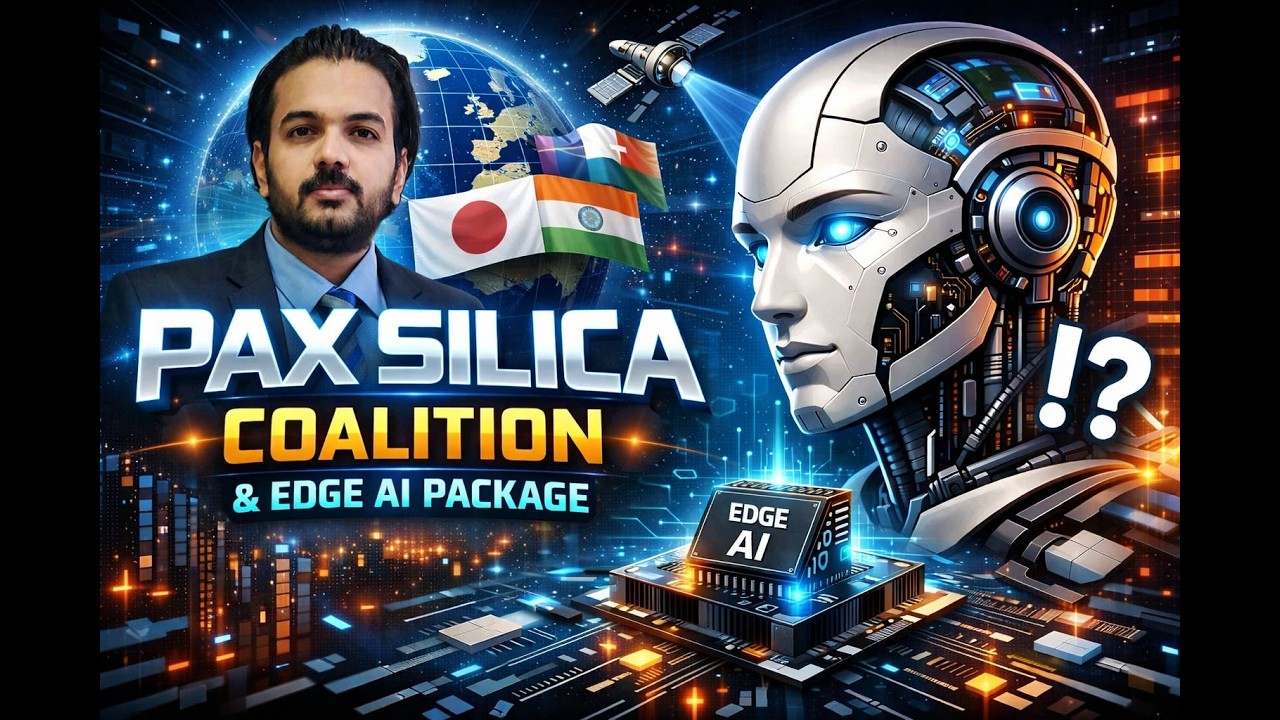Explainer #4 | एक नई तकनीकी विश्व व्यवस्था? | The Pax Silica Coalition & Edge AI Package #paxsilica