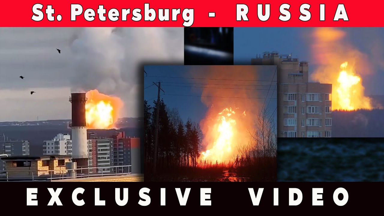 Massive explosion hits Russian gas pipeline could be linked to Ukraine!