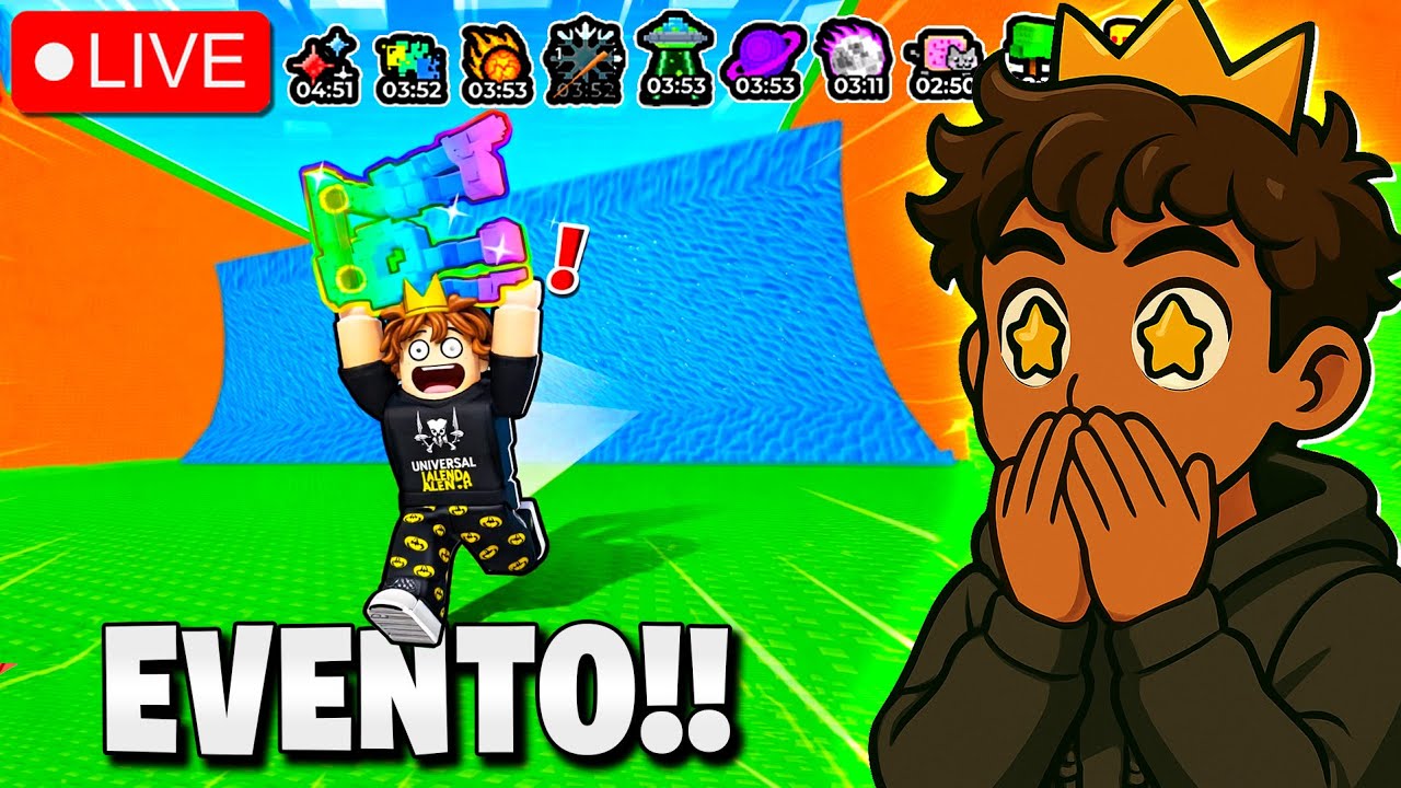 EVENTO SECRETO FUJA do TSUNAMI para BRAINROTS | ADMIN ABUSE -  ROBLOX 🔴 TEUX LIVE AO VIVO