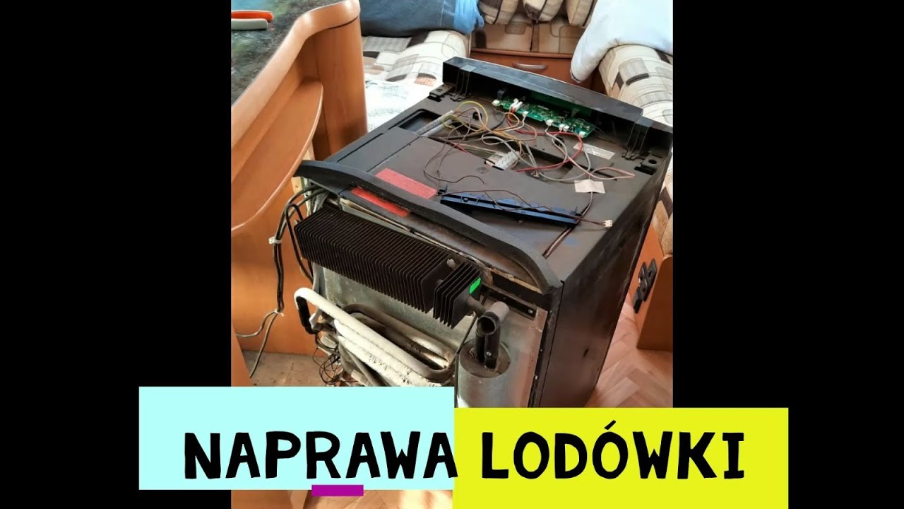 Naprawa lodówki , wymiana grzalki. Vlog 35