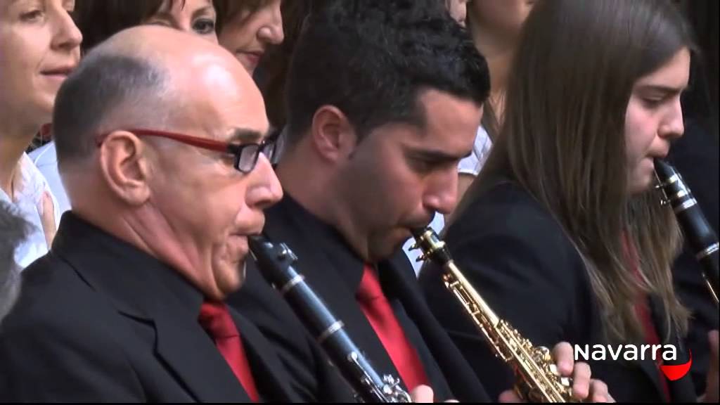 JOTA A SAN FERMÍN - Banda de Artajona - Entrega Medalla de Oro de Navarra 2015