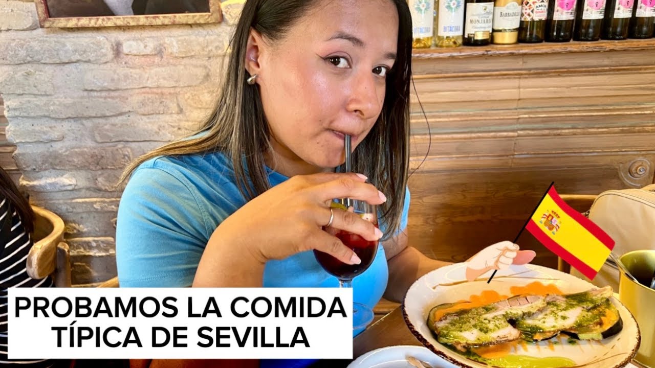 PRIMERA VEZ PROBANDO ESTA COMIDA ESPAÑOLA! | SEVILLA 🇪🇸