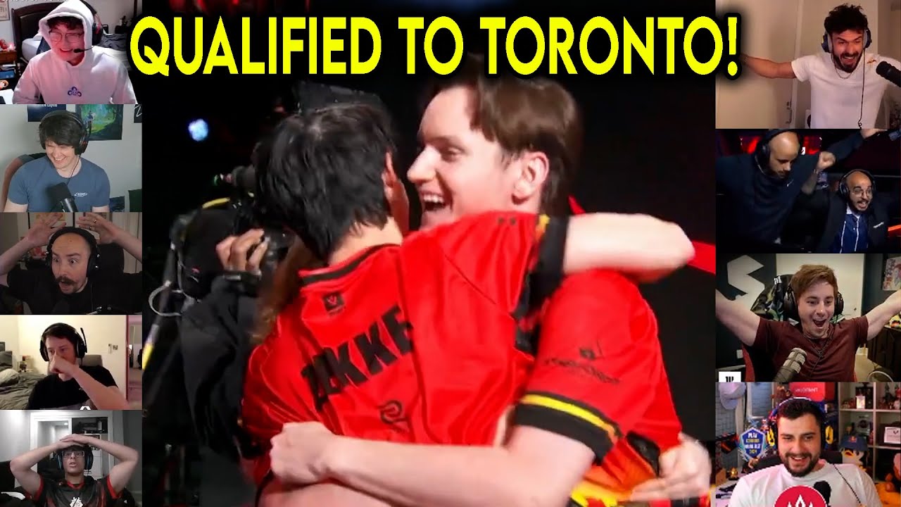 Valorant Streamers Reacts To Sentinels Beating G2 & Qualifying To Masters Toronto