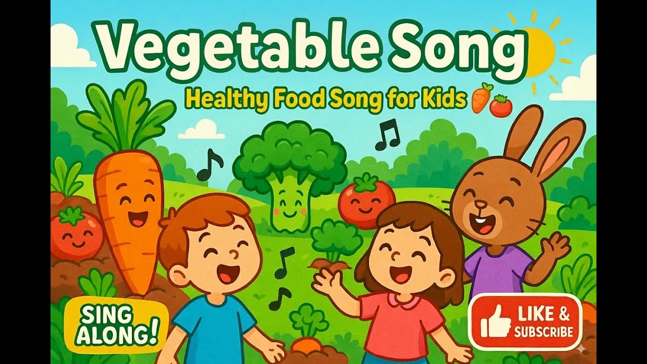 Vegetable Song 🥕🍅 | Healthy Food Song for Kids #vegetablesong @TalesBee
