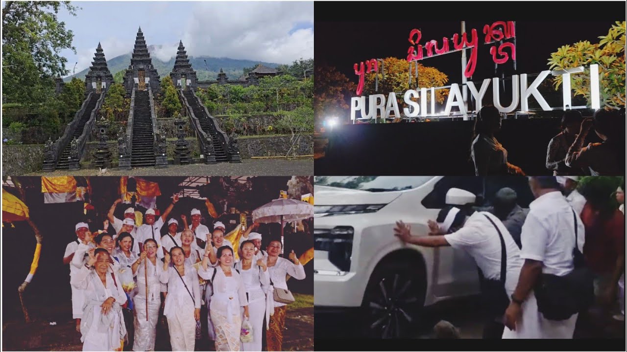 Tirta yatra ke Pura Penataran Agung, Pura Silayukti, dan sekitar nya (wilayah Karangasem Bali)
