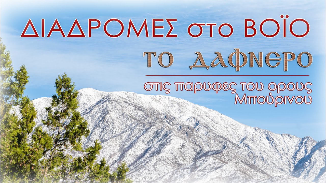 &Delta;&iota;&alpha;&delta;&rho;&omicron;&mu;έ&sigmaf; &sigma;&tau;&omicron; &Beta;όϊ&omicron; - &Delta;&alpha;&phi;&nu;&epsilon;&rho;ό &Kappa;&omicron;&zeta;ά&nu;&eta;&sigmaf;