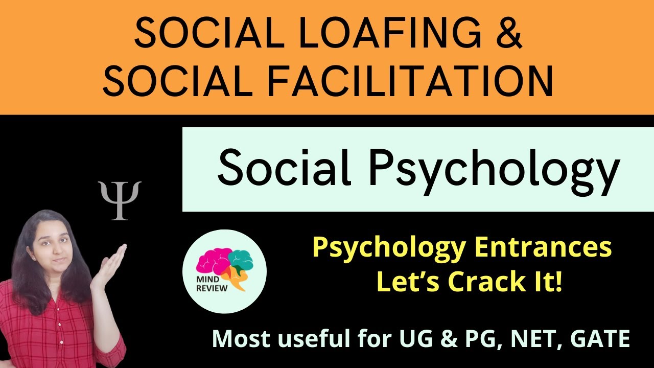 SOCIAL LOAFING & SOCIAL FACILITATION | Social Psychology| Psychology Entrances| Mind Review
