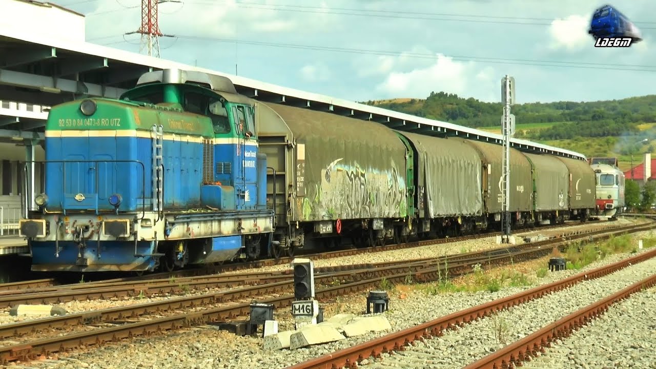 Activitate Feroviară in Gara Zalau Nord  🚂🚂 Railway Activity in Zalău Nord Station - 08 July 2022