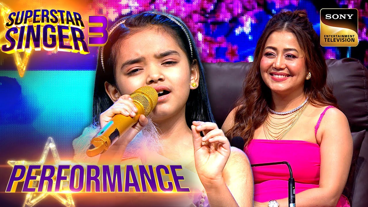 Superstar Singer S3 | 'Aao Tumhe Chand' पर Pihu-Arunita ने दिखाई मधुर गायकी की जादूगरी | Performance