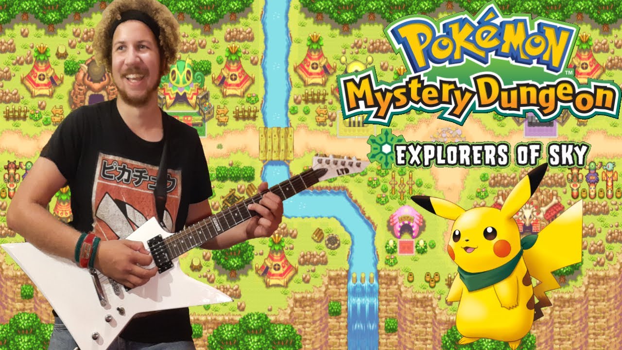 Pokemon Mystery Dungeon: Explorers of Sky - Treasure Town - Guitar Cover by LloydTheHammer