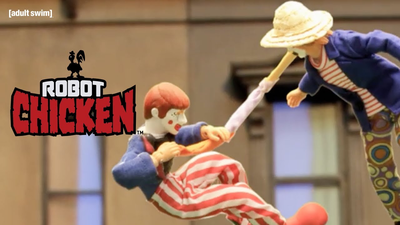 Clown Car Crash | Robot Chicken | adult swim