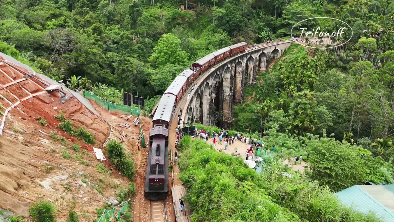 Sri Lanka 🇱🇰 nine arch bridge 🔥🔥🔥 