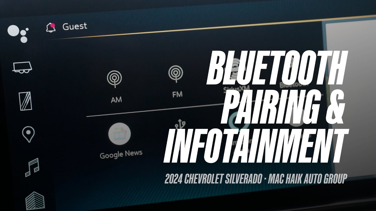 Bluetooth Pairing & Infotainment System | 2024 Chevrolet Silverado | Mac Haik Automotive Group