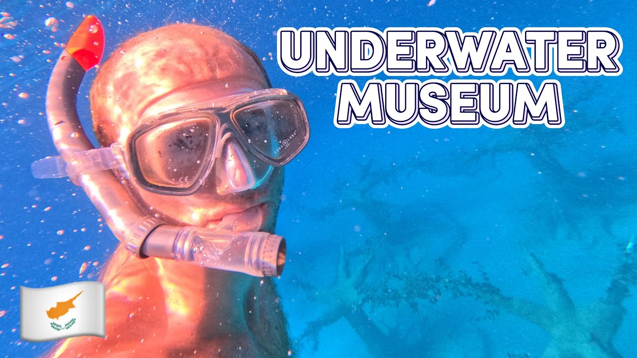 Snorkeling into Museum of Underwater Sculptures of AYIA NAPA * MUSAN