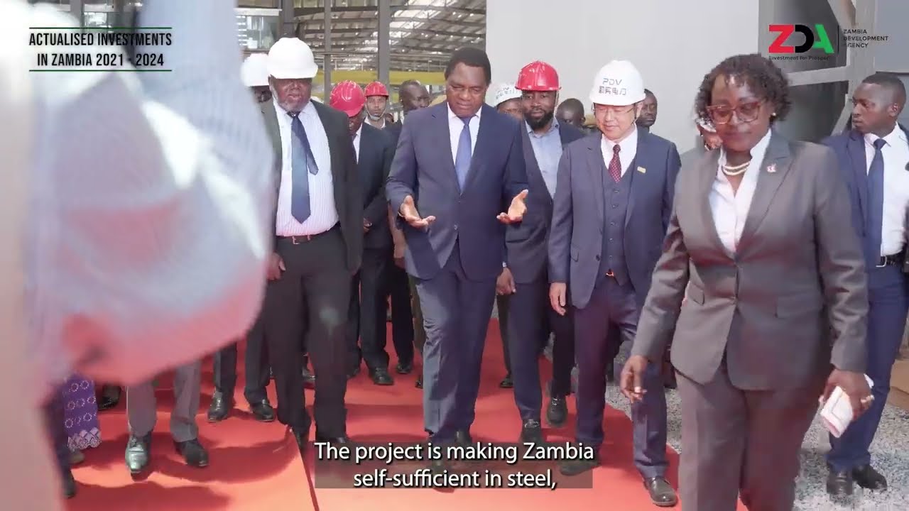 Actualised Investments in Zambia 2021 - 2024