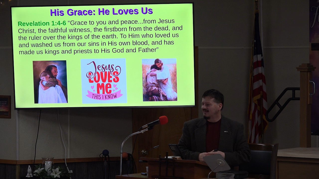 Revelation of Jesus Christ: His Grace | The Shepherd's Voice Podcast