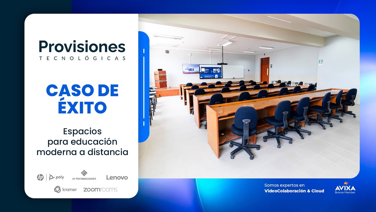 Caso de &eacute;xito - Integraci&oacute;n de salas para educaci&oacute;n a distancia interactiva