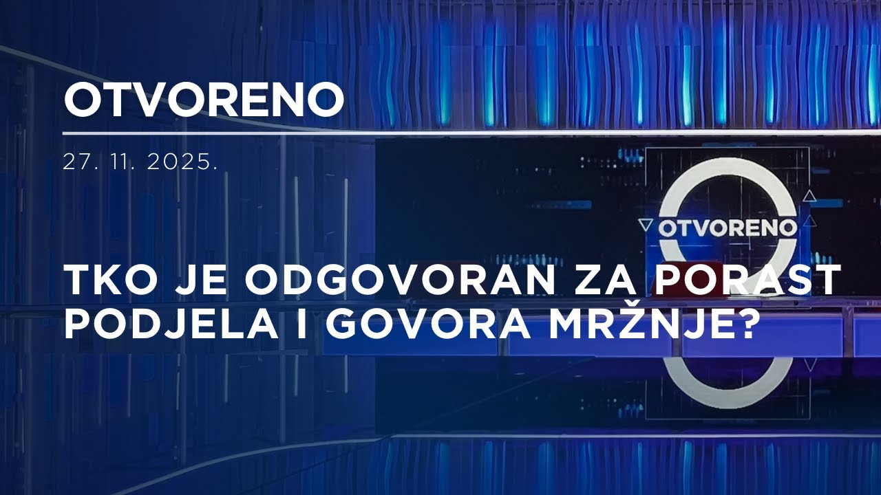 Otvoreno: Tko je odgovoran za porast podjela i govora mržnje?