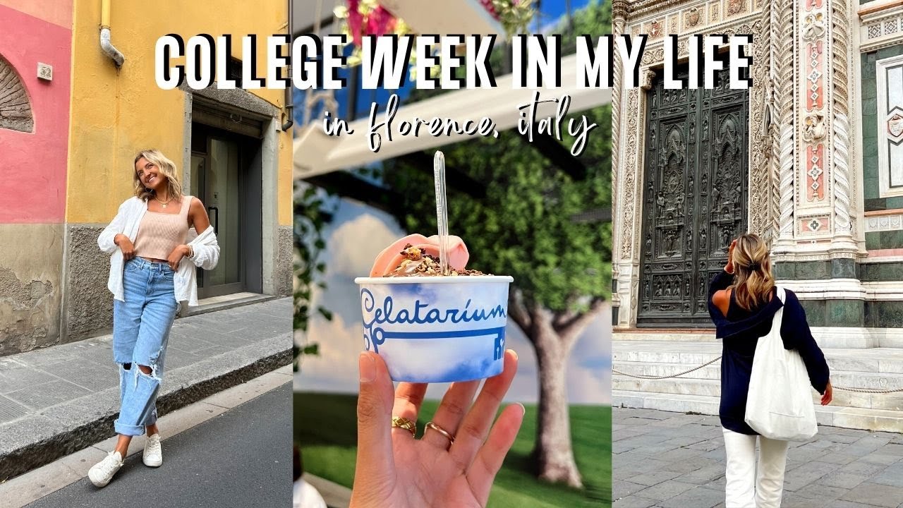 STUDY ABROAD VLOG || COLLEGE WEEK IN MY LIFE IN FLORENCE life update, time alone, my school routine