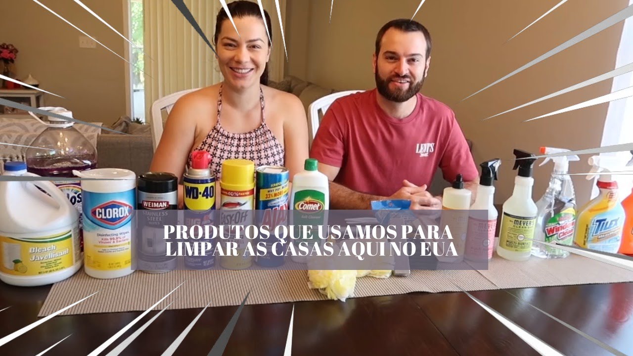 PRODUTOS QUE USAMOS NAS NOSSAS LIMPEZAS AQUI NOS ESTADOS UNIDOS #USA