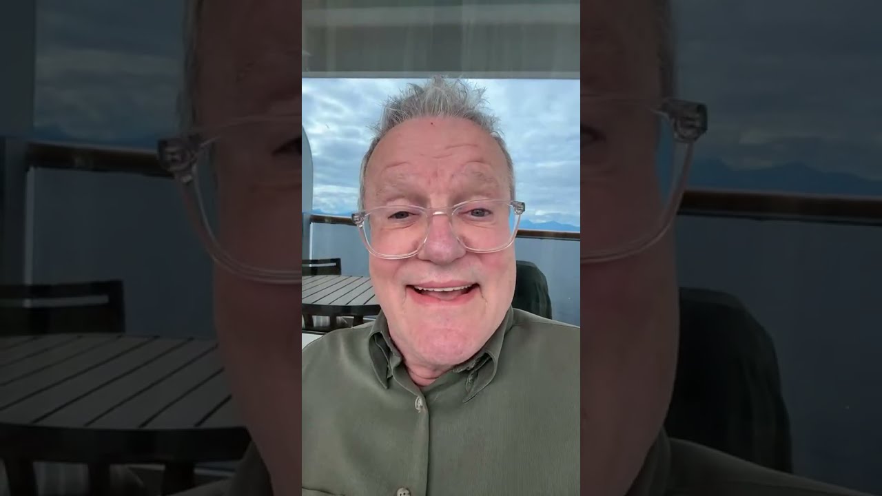 Mark Lowry is live from The Gaither Alaskan Cruise. Headed to Sitka.