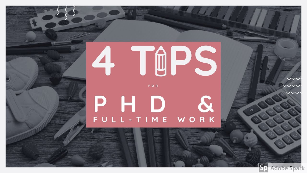 Should you work full-time during a PhD?