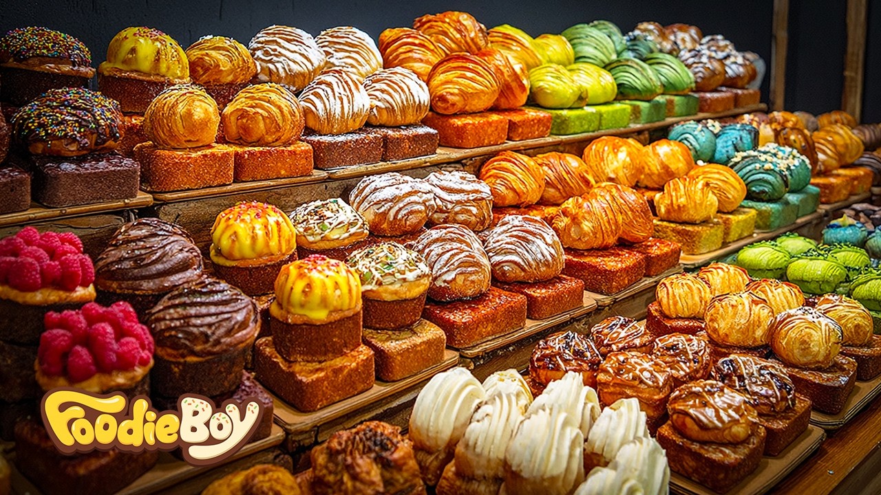 Вкусно выпечено! Подборка корейских десертов ручной работы