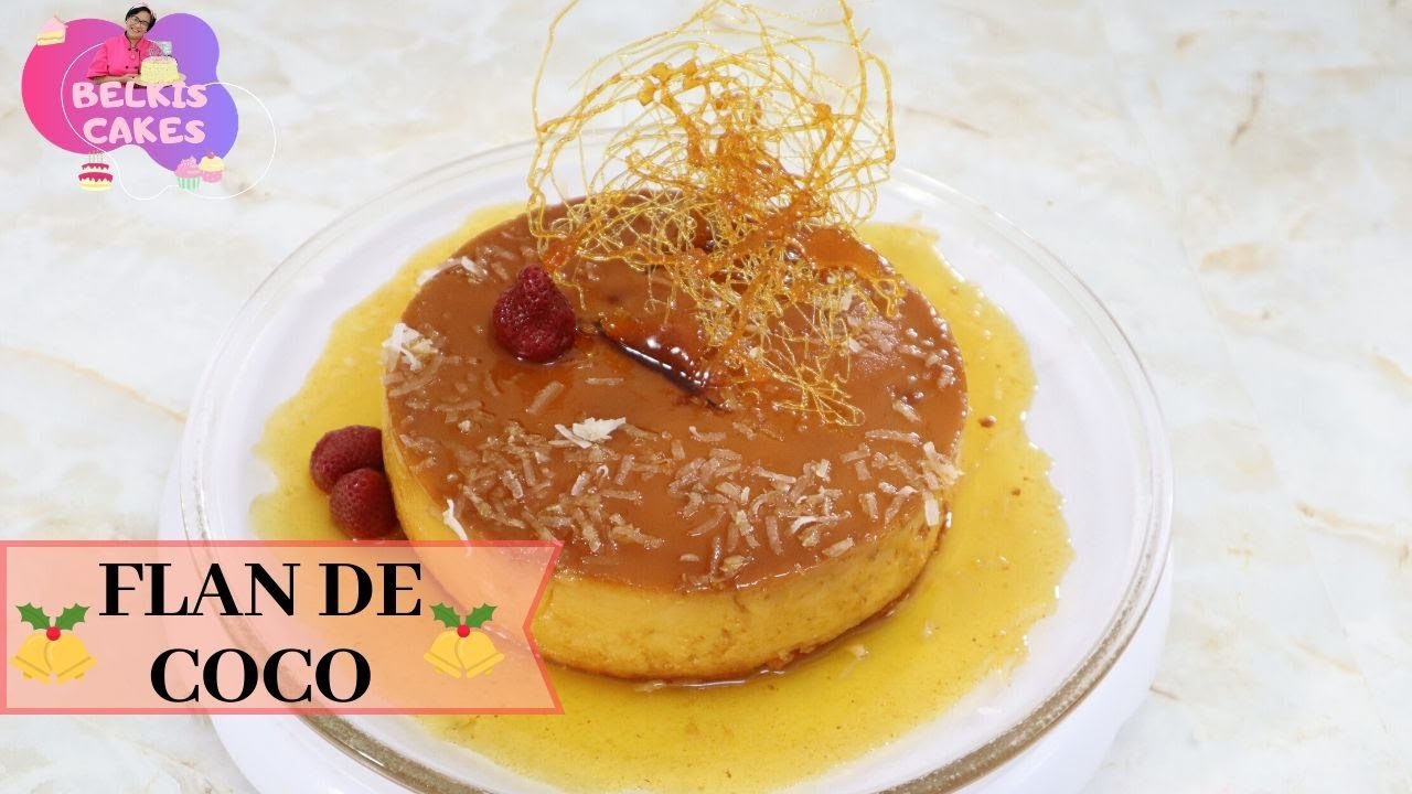 COMO HACER UN FLAN DE COCO FACIL Y MUY DELICIOSO