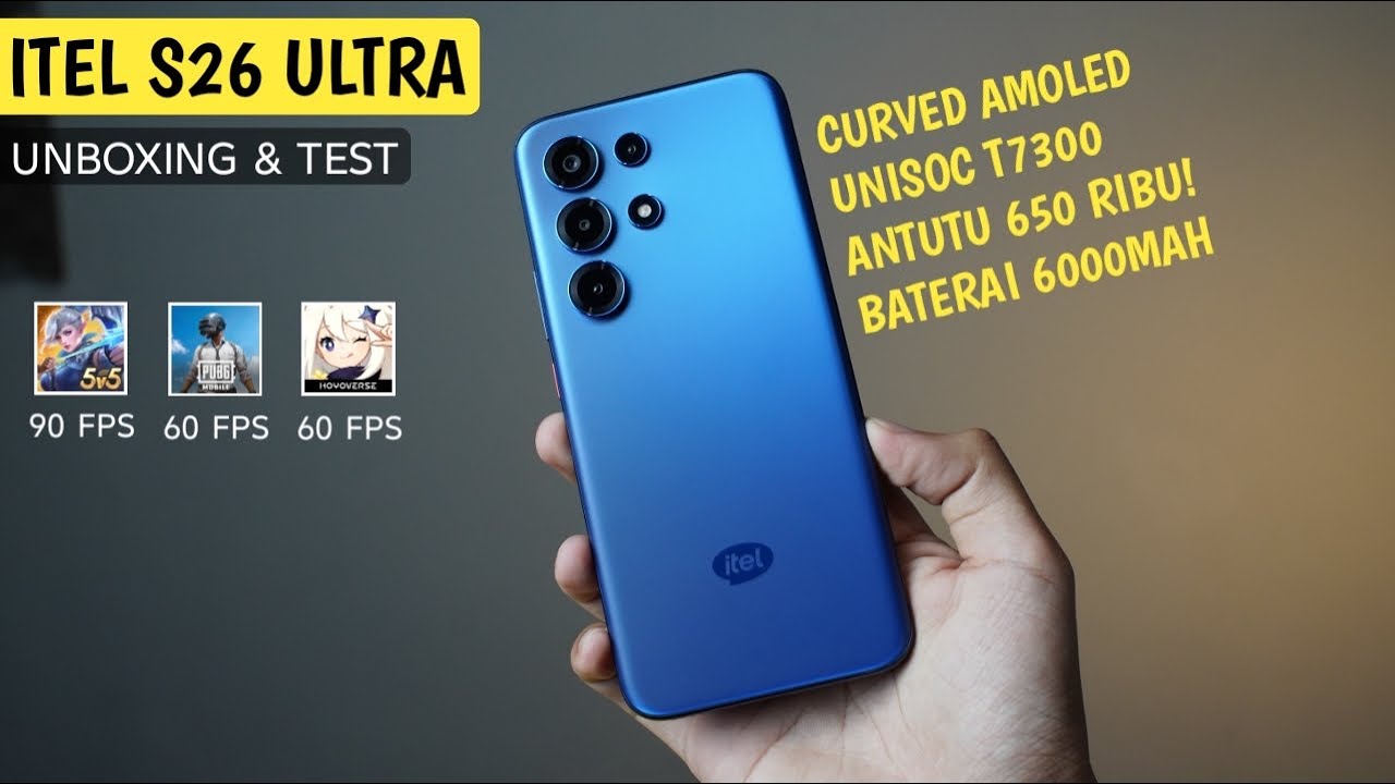 SKIP HOT 60 PRO PLUS?! Unboxing Itel Super 26 Ultra - Tes Gaming + Tes Kamera!