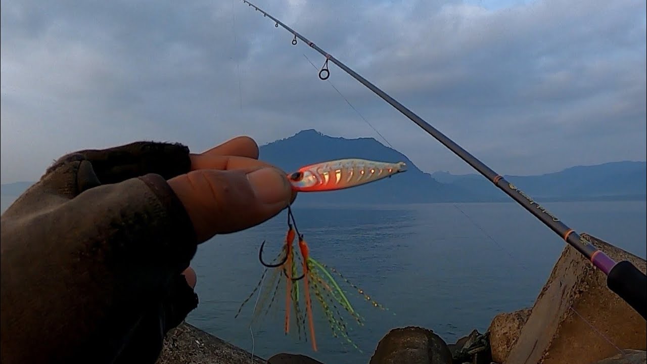 CASTING JIG PINGGIRAN LAUT COBA SPOT LAMA UMPAN MICRO JIG 10 GRAM AMIS LAGI