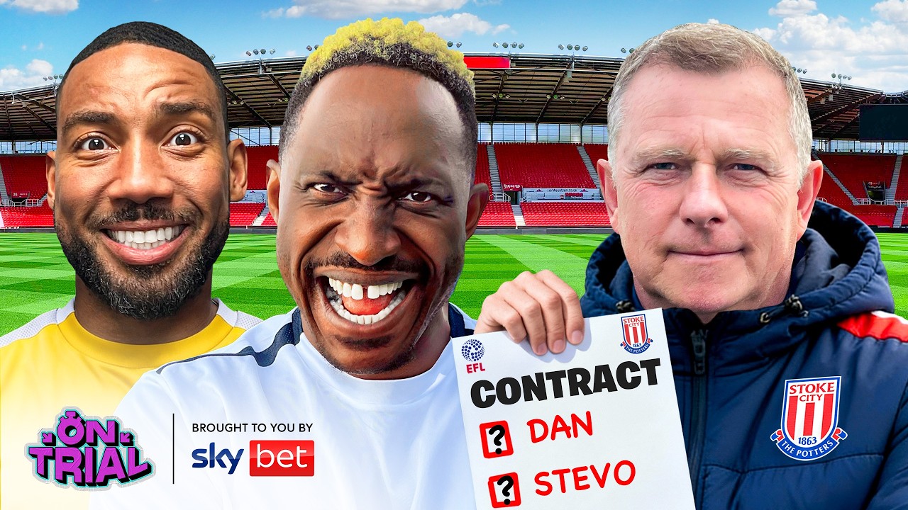 STEVO THE MAD MAN & SAVAGE DAN ON TRIAL AT STOKE CITY