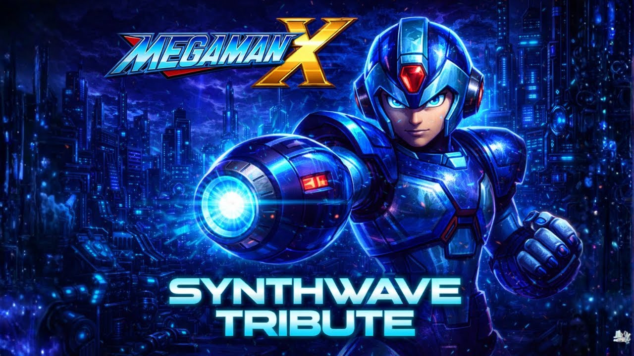 Mega Man X • 14 Track Heavy Dark Synthwave Tribute (Pixel Wave)