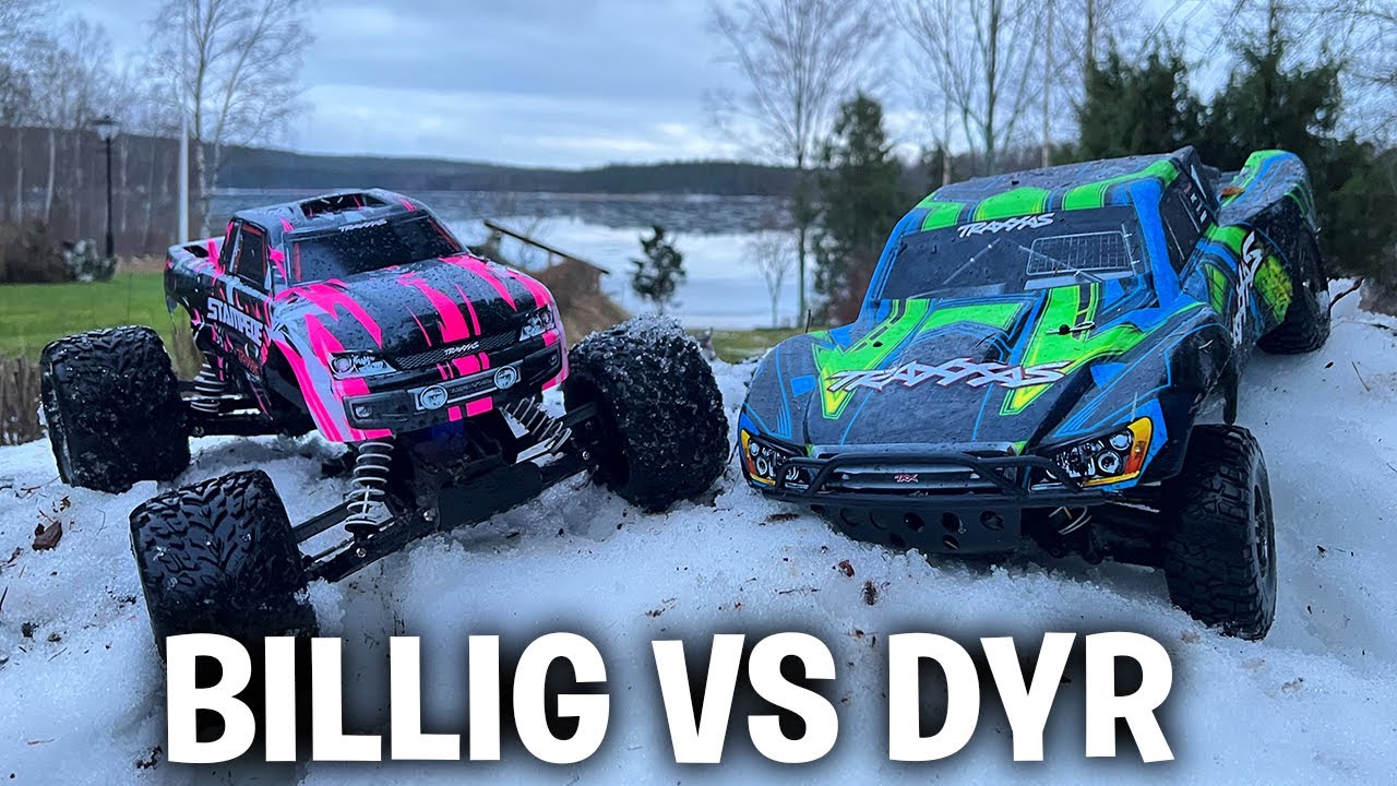 KÖR BÅDA RADIOSTYRDA BILARNA I SNÖN & NYTT BILMOD GÅR SNETT