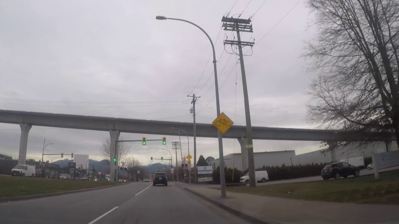 All over VANCOUVER: Driving in Burnaby, BC, Canada